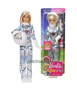 NEW 2018 Barbie Career You Can Be Anything 12&quot; Doll Caucasian ASTRONAUT+... - $27.99