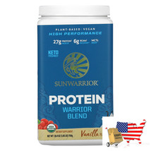 Sunwarrior, Warrior Blend Protein, Vanilla, 1.65 lb (750 g) - $65.02