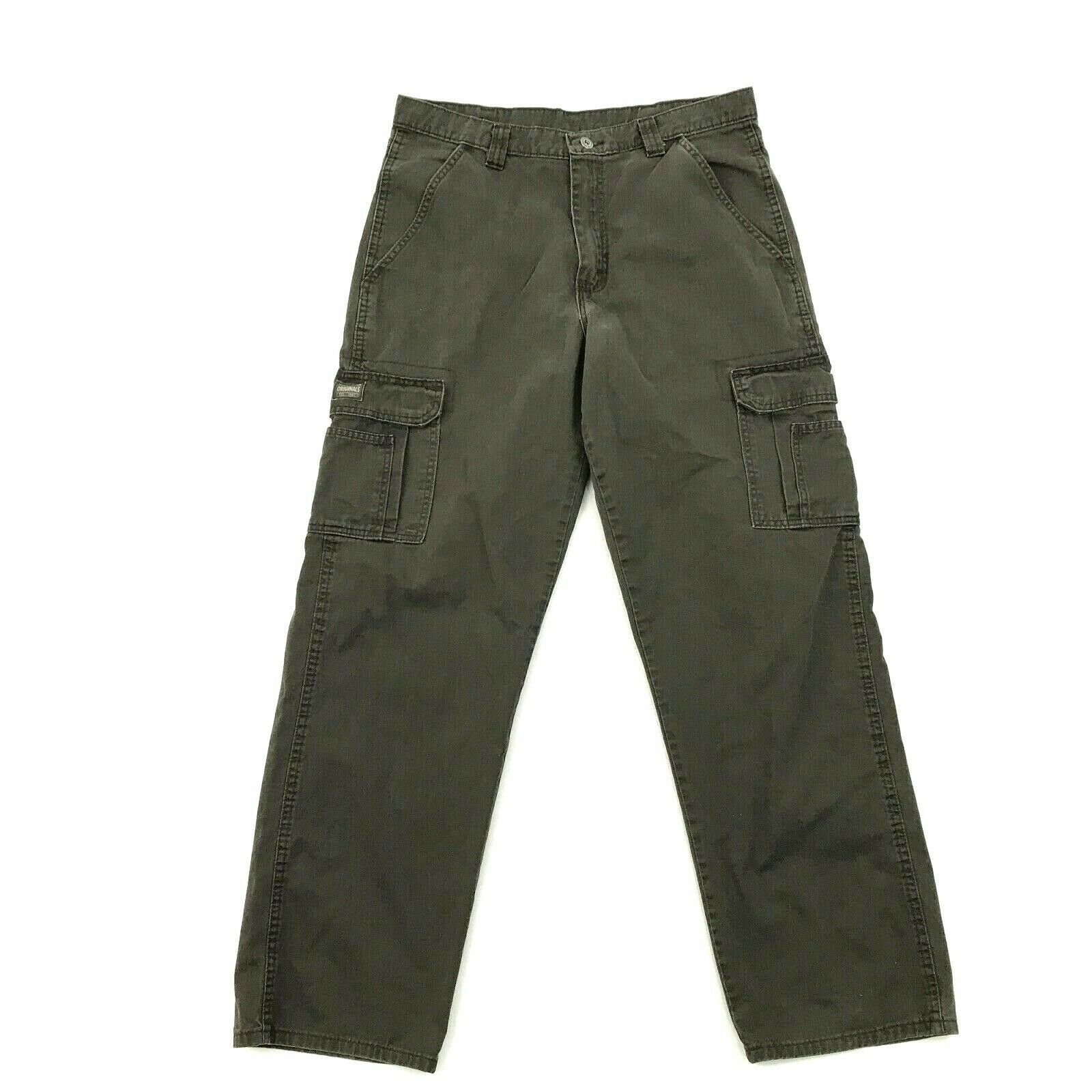 brown wrangler cargo pants