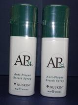 Two pack: Nu Skin Nuskin AP 24 Anti-Plaque Breath Spray 30ml 1fl oz SEALED x2 - $17.00