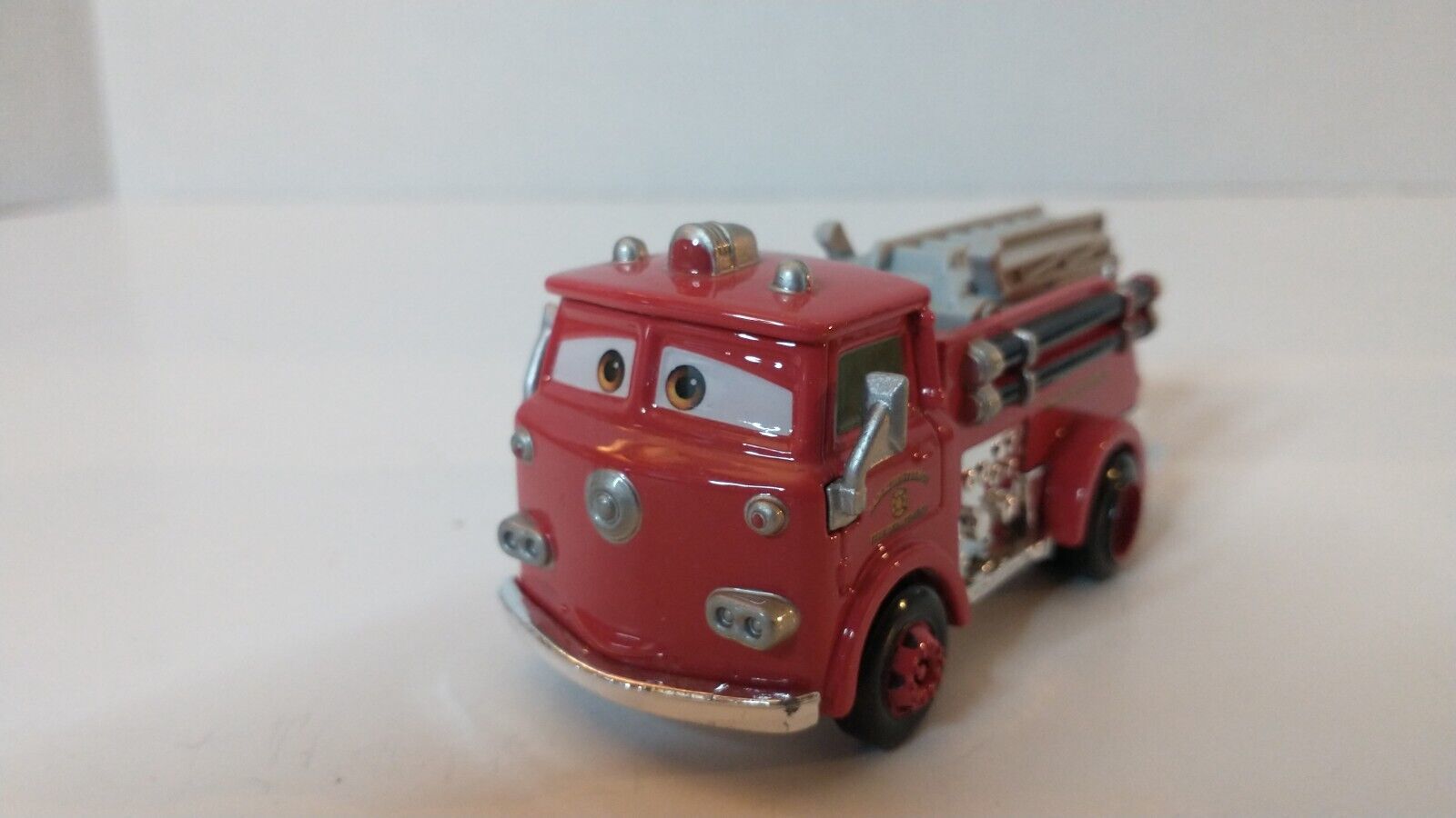 Disney Pixar Cars Red The Fire Truck Radiator Springs Fire Department ...