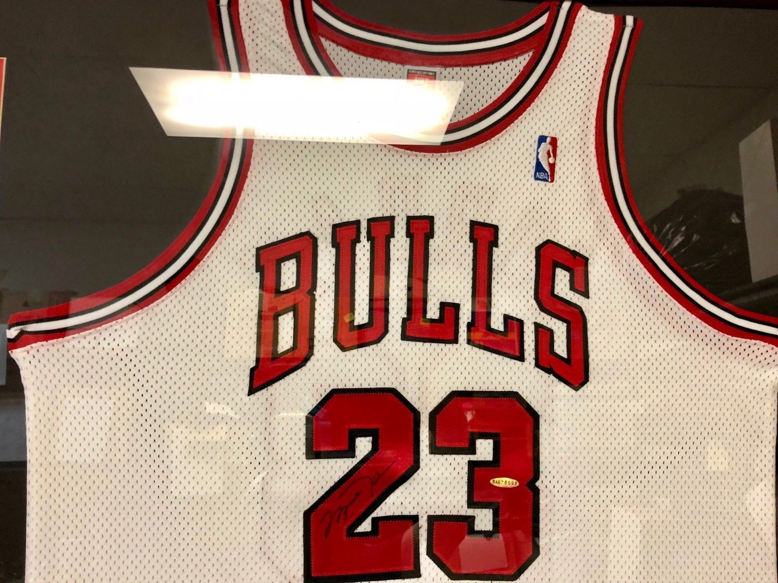 MICHAEL JORDAN SIGNED 23 Nike “Retirement Season” Jersey w/Beckett CoA