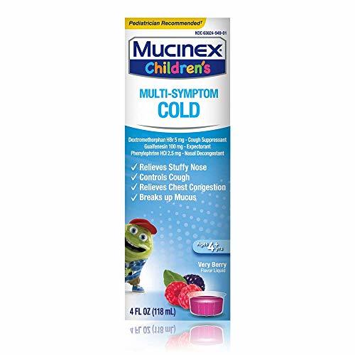 Cough Suppresent, Chest Congestion and Stuffy Nose Relief, Mucinex ...