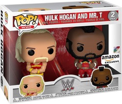 Funko Pop WWE Hulk Hogan and Mr. T Exclusive box set image 1