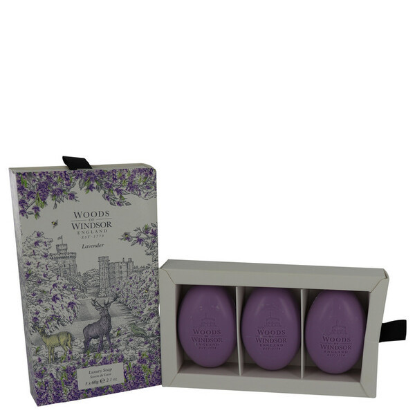 Lavender Fine English Soap 3  X 2.1 Oz For Women  - $24.56