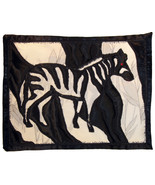 Zebra: Quilted Art Wall Hanging - $65.00