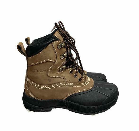 LL Bean Women's Storm Chasers Classic Waterproof Boots Lace-Up Winter ...