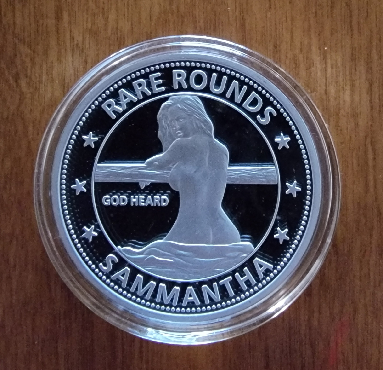 Sexy Rare Rounds Sammantha .999 Fine Silver