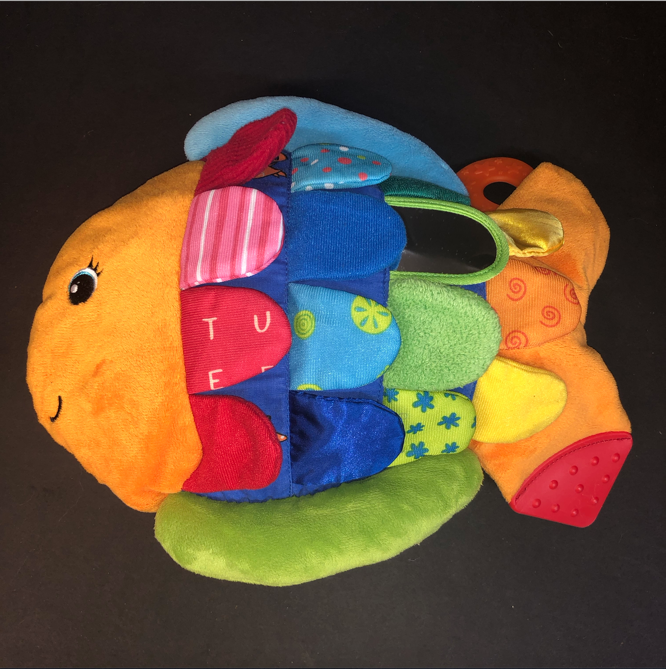 flip fish baby toy