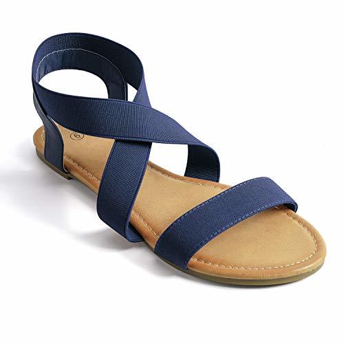 Criss Cross Strap Flat Sandals - Just $3