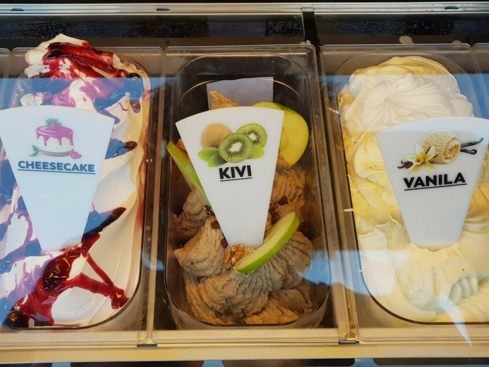 12 pcs Gelato Flavor Markers, Ice Cream Flavor Signs Labels, Flavor