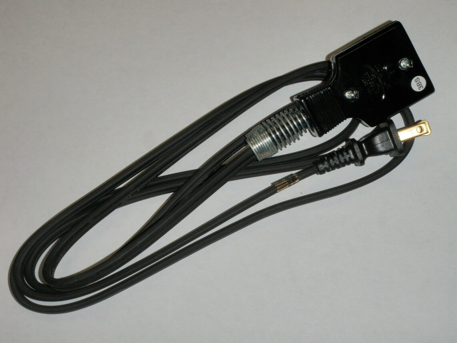 AC Power Cord for Vtg Everhot Roaster Oven Model C Series Cat No 905 Replacement 