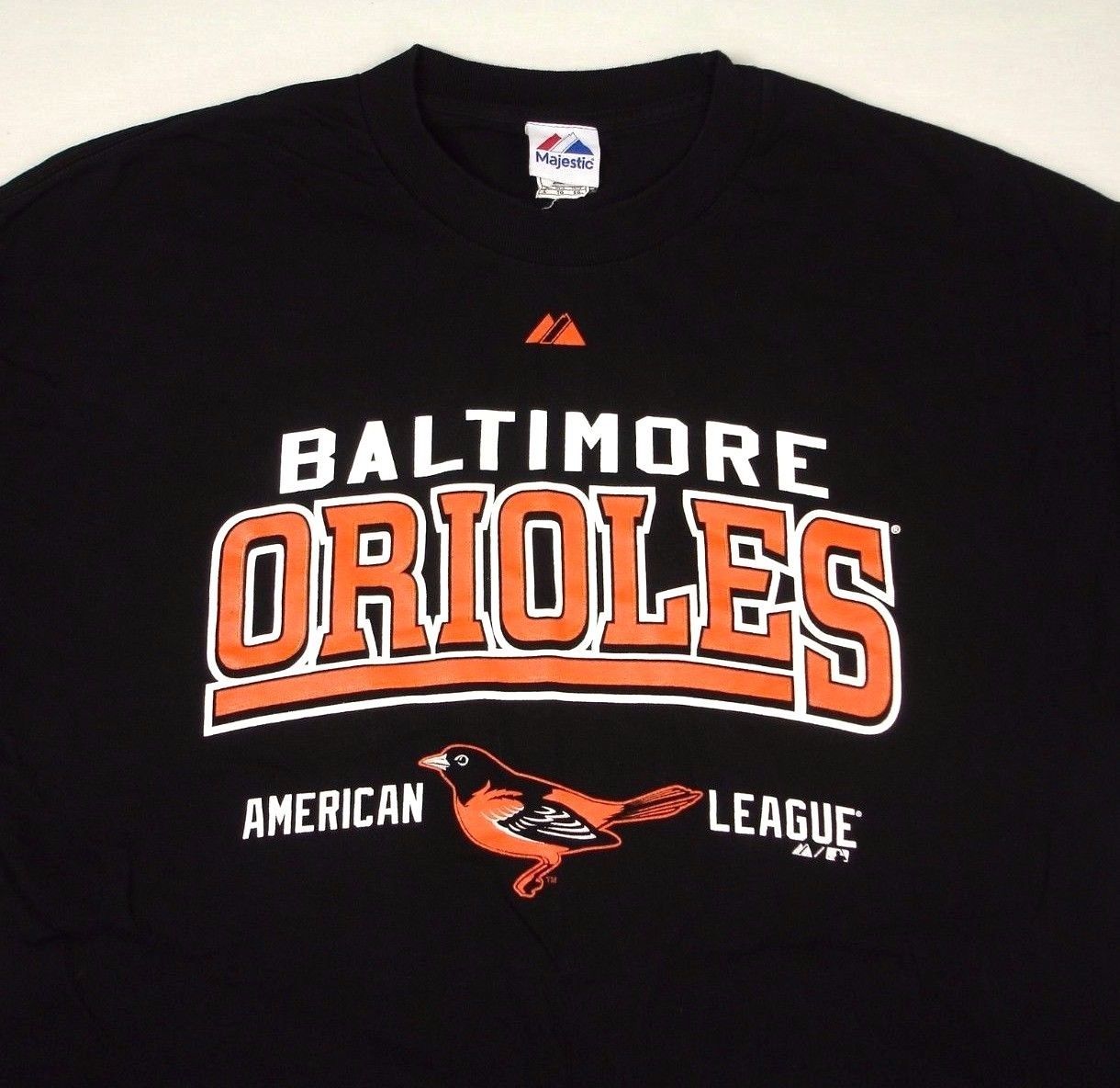 Under Armour Orange MLB Baltimore Orioles Short Sleeve Tee T-shirt Men's NWT