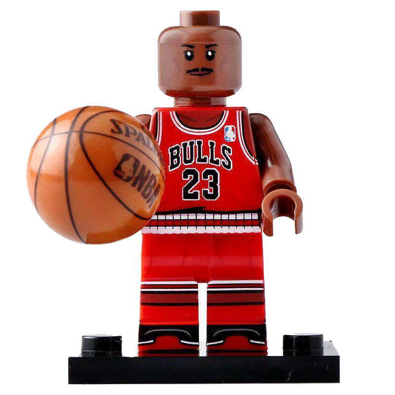 1pcs Souvenir Famous Basketball Player Michael Jordan Minifigure Toy Gift