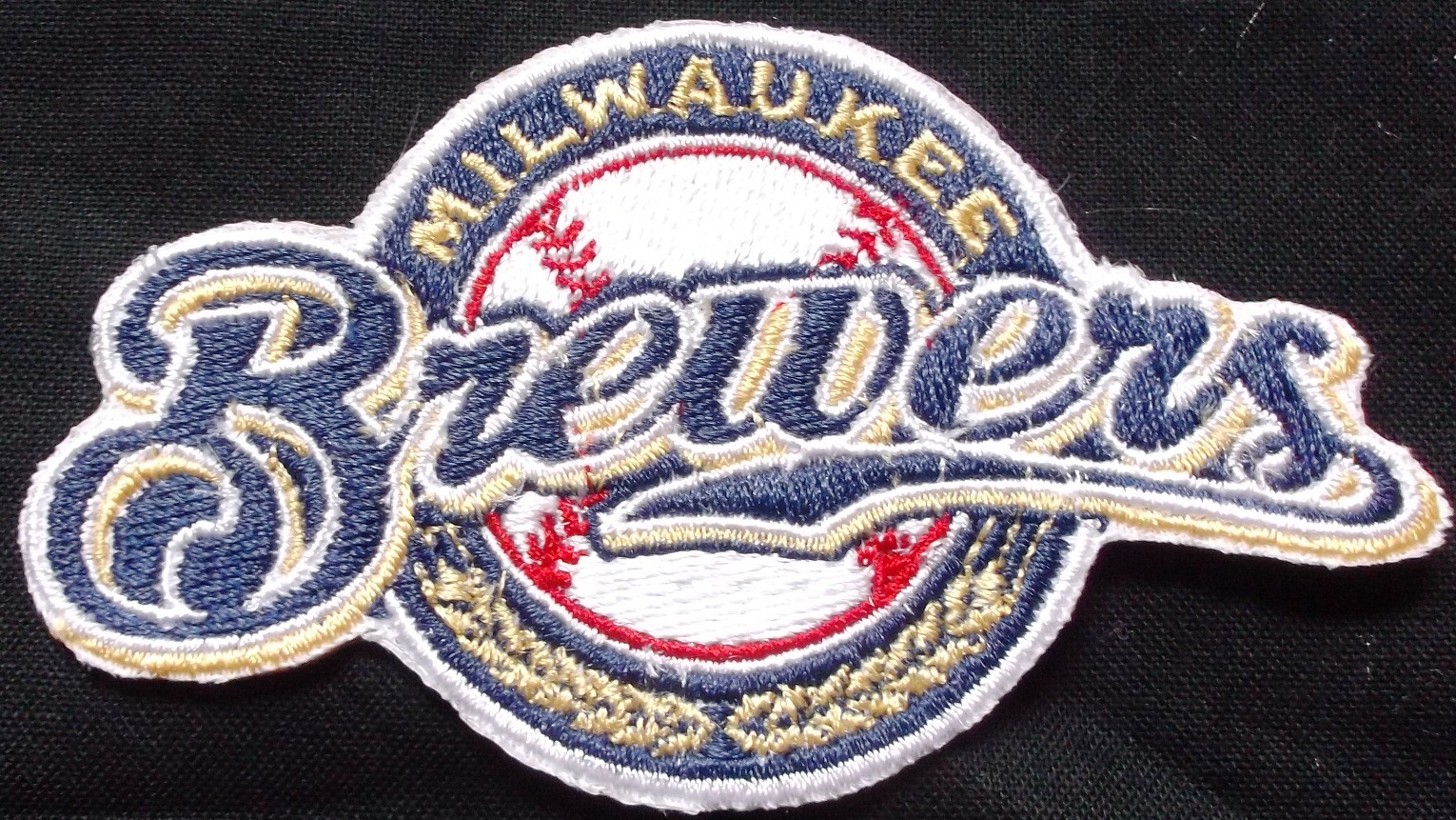 Milwaukee brewers Logo Iron On Patch