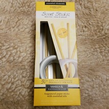Candle Lite Essential Elements Paper Scent Sticks W/ Holder Vanilla & Sandalwood - $24.99