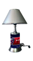 Columbus Blue Jackets desk lamp with chrome finish shade - $43.99