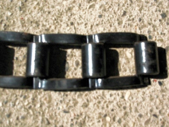 #55 Flat Detachable Link Steel Chain for Drills Planters Corn Pickers 1 Foot