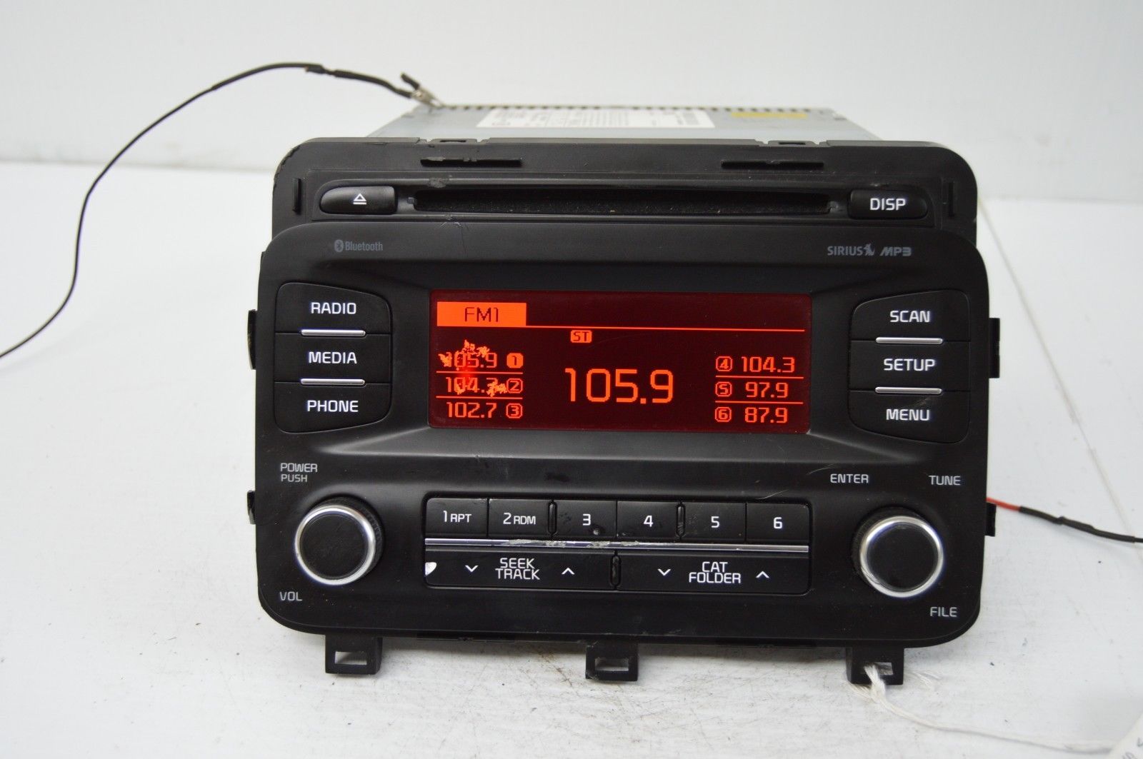 2014 2015 KIA OPTIMA RADIO CD PLAYER OEM RADIO 96170-2TBA0CA TESTED X58 ...