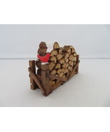 Dep. 56 Christmas Village Accessory – Wood Log Pile – Made of Wood  - $27.50