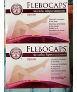 2 PACK FLEBOCAPS Castaña de Indias 30 Capsulas 250mg  Tratamiento Para Varices - $24.50