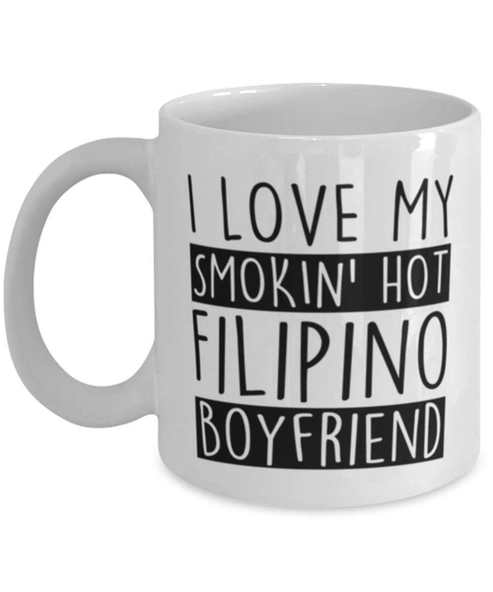 Filipino Boyfriend Anniversary Present For Her Funny Birthday Mug For Dinnerware & Serveware