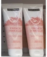 2 PACK FREEMAN FRENCH PINK CLAY PEEL-OFF MASK PORE CLEARING  - $22.77