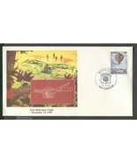 Apr 27 1983 First Helicopter Flight Monaco Stamp and Cancel Fleetwood  - $5.49