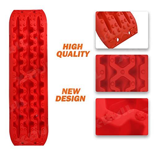 ZESUPER New Recovery Traction Tracks Escape Buddy Traction Mats for Off