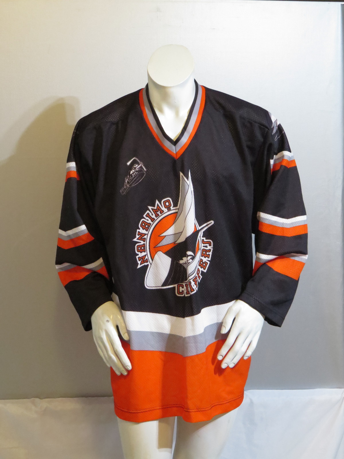 Nanaimo Clippers Jersey (VTG) Away Black 1 Speer Men's ExtraLarge