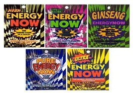 ENERGY NOW!!! Your Choice HIGH, PURE, ULTRA, GINKGO BILOBA, GINSENG ENER... - $12.24