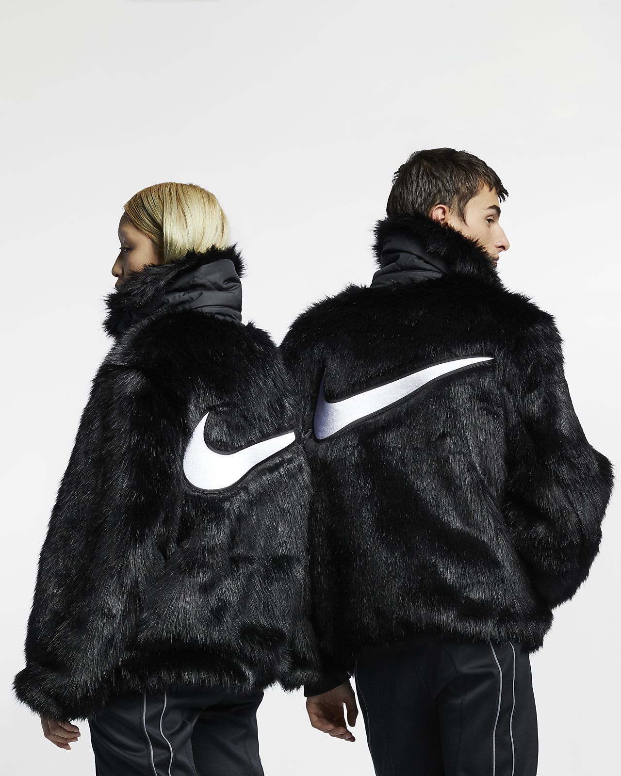 nike womens faux fur