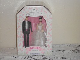 1997 Hallmark Barbie and Ken Wedding Day Ornament or Cake Toppers - $12.99