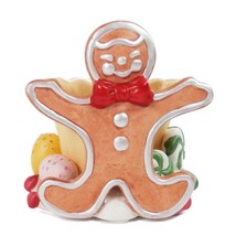 PartyLite Gingerbread Votive Candle Holder P7902 & Box Christmas Holiday Candy - $21.99