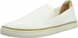 Womens UGG Sammy Slip On Sneaker - White Rib Knit, Size 6.5 M [1112259] - $112.99