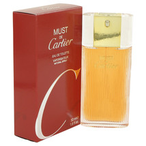 Cartier Must De Cartier 1.6 Oz Eau De Toilette Spray image 6