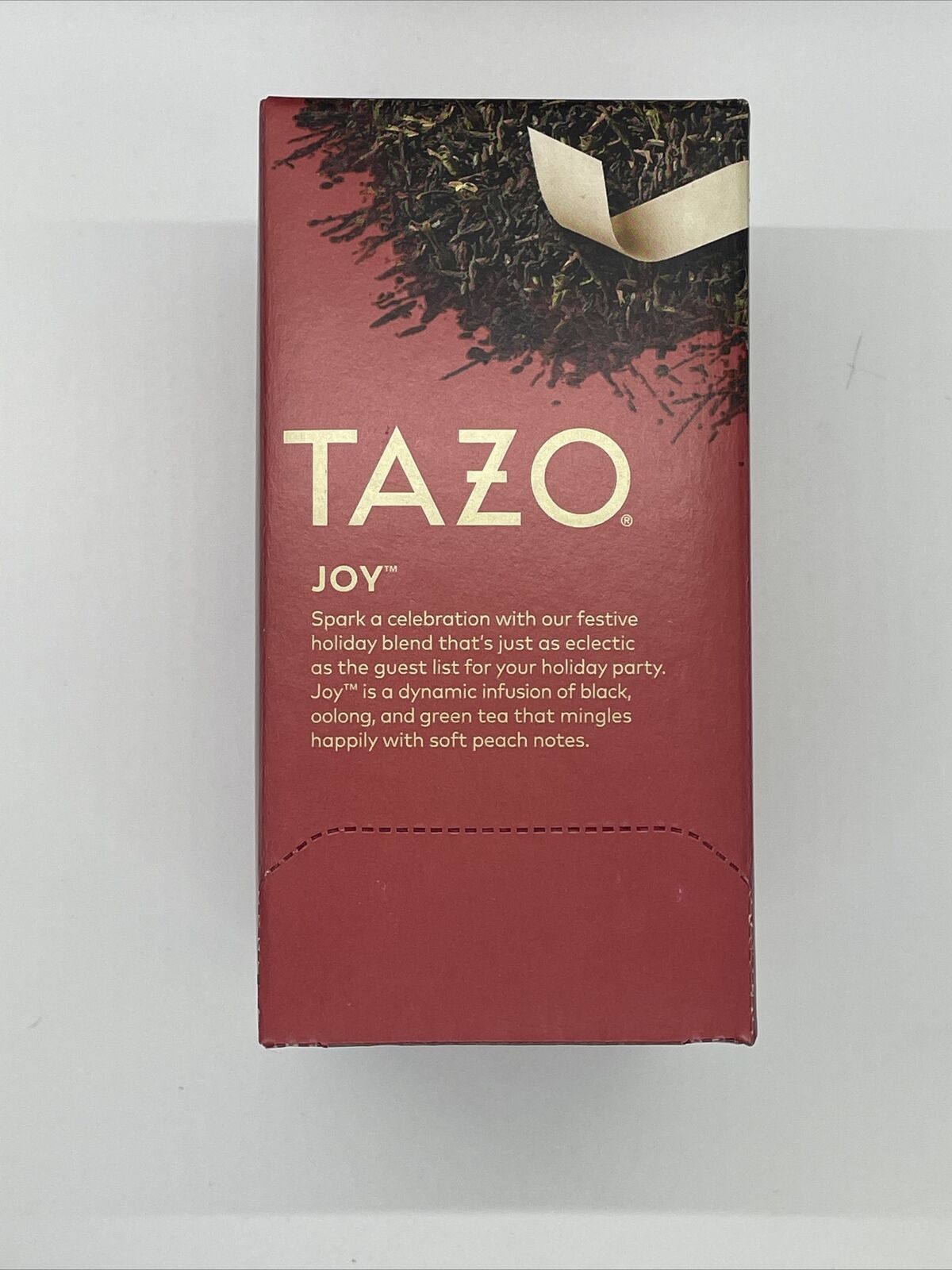 Starbucks Tazo Joy Black Tea Caffeine Box W/20 Count Bags July 27 2022