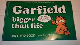 Vintage Garfield Bigger Than Life 1981 Ballantine Books - $9.99