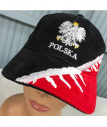 Poland Polska White Tail Eagle Strapback Baseball Hat Cap - $16.15
