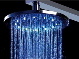 16" Multicolor Stainless Steel Showerhead, Brushed Stainless Steel - $366.25