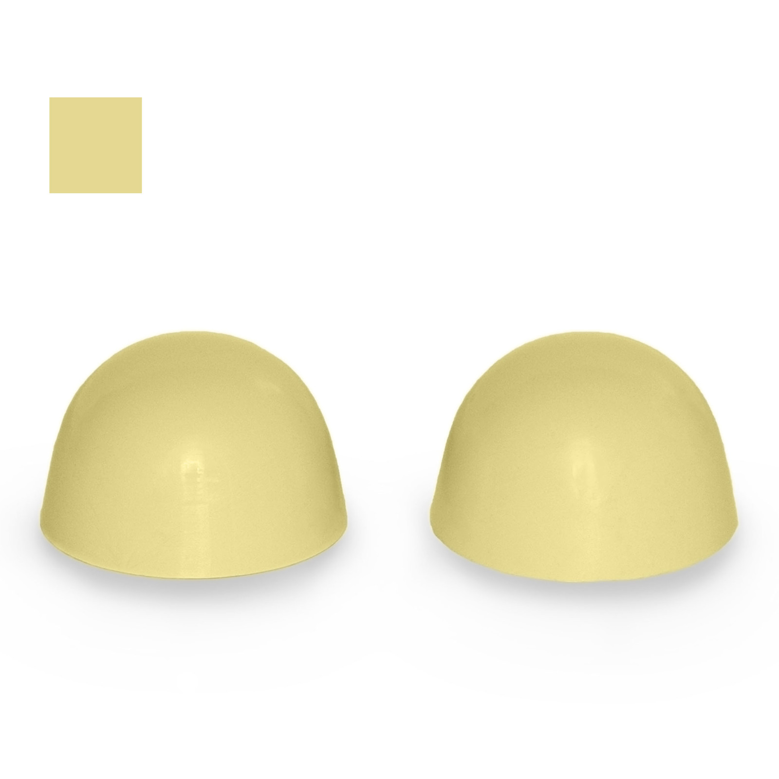 Gerber Replacement Plastic Toilet Bolt Caps Set of 2 Citron Yellow