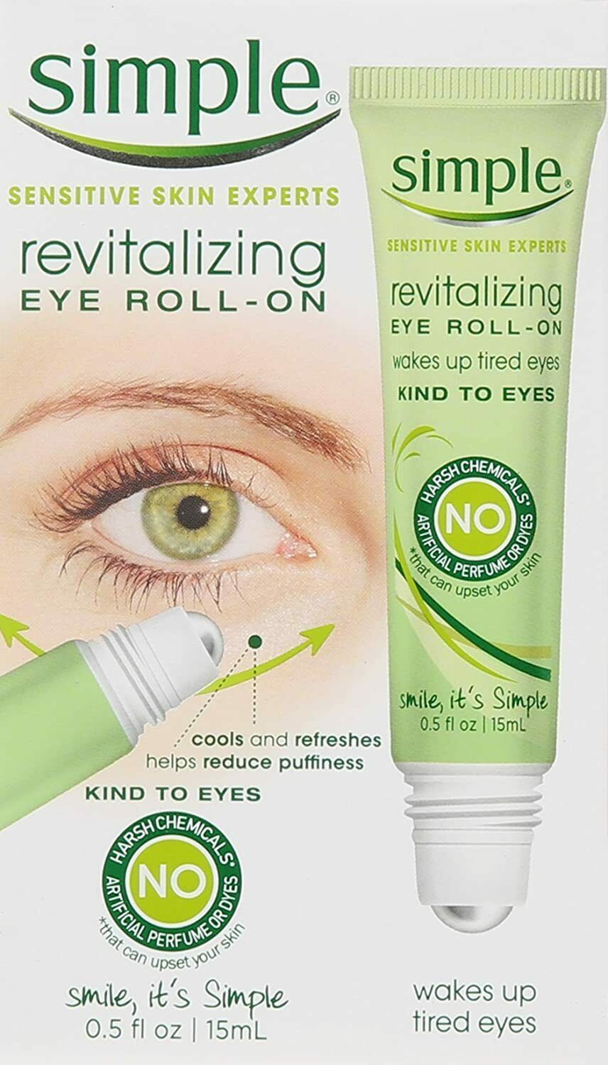 Simple Sensitive Skin Experts Revitalizing Eye Roll On 0.5 fl oz