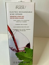 WOLFGANG PUCK WINE OPENER  ELECTRIC RECHARGEABLE  -FREE SHIP--NEW - $25.20