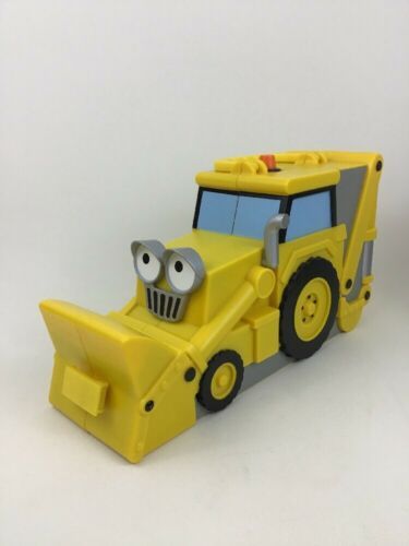 Bob The Builder Carry Case Scoop Backhoe Die-cast Take Along HIT 2006 ...