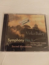 Sacred Monuments Symphony No. 1 Audio CD by Virko Baley &amp; Cleveland Cham... - $17.99