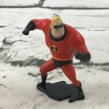 Disney Pixar The Incredibles Mr. Incredible Figure PVC Cake Topper 2” Toy  - $7.91