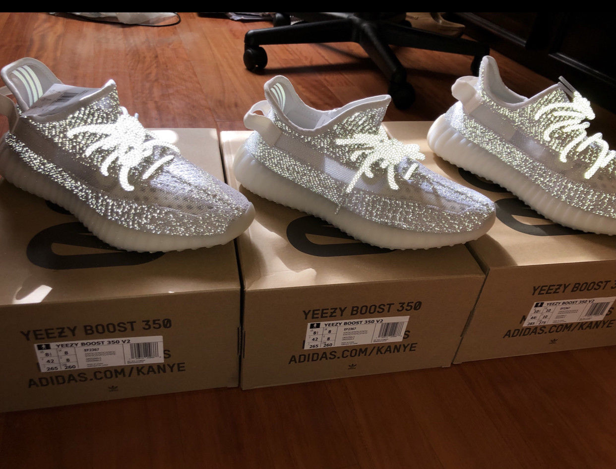 yeezy boost 3m reflective