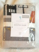 Pottery Barn Kids THINGS THAT GO Quilted Sham STANDARD NEW #P133 - $19.99
