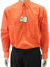 NEW NWT DESIRE MEN'S CLASSIC LONG SLEEVE BUTTON UP CASUAL DRESS SHIRT MANDARIN
