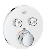 Grohe 29 160LS0  SmartControl Dual Function Thermostatic Valve Trim - White - $450.00